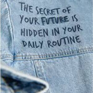 Cool saying Reserved awesome denim cropped jacket raw hem size medium